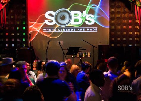 Sob club manhattan - 3 days ago · SOBs. 204 Varick St, New York, NY 10014 | 212-243-4940 SOB’s (Sounds of Brazil) specializes in Haitian, Brazilian, Caribbean, R&B and world music. It is a live world music venue and restaurant in the Hudson Square and SoHo neighborhood of Manhattan. 